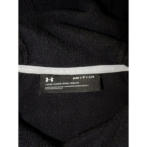 Under Armour Loose Fit Hoodie‎ Sweatshirt (Women's Small) Black - Picture 9 of 10